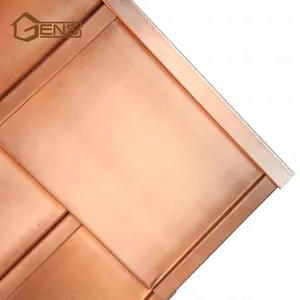 De China al por mayor de materiales de construcción precio barato de cobre hoja de techo