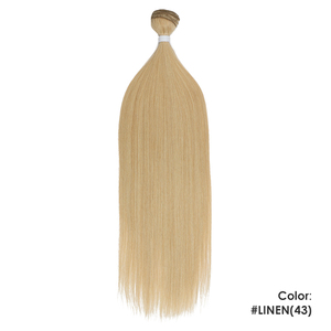 Lot de Cheveux Synthétiques Lisses et Soyeux de 30 Pouces, Fibre Haute Température, Double Trame, Sans Perte ni Enchevêtrement, Vente en Gros - Product Image 3
