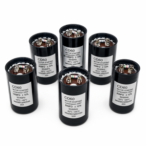 Condensador <span class=keywords><strong>de</strong></span> Arranque <span class=keywords><strong>de</strong></span> Motor <span class=keywords><strong>de</strong></span> Aluminio HuaYouXing CD60 100-1000uF 5% Tolerancia 110V-330V Alto Torque <span class=keywords><strong>de</strong></span> Arranque Bajo ESR para Aire - Product Image 6