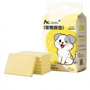 Tapis absorbants pour animaux de compagnie épaissis à quatre coins, désodorisants universels pour chiens, couches jetables, culottes d'apprentissage, anti-urine - Product Image 1