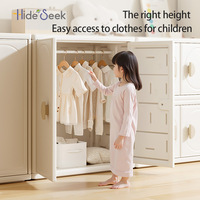 Facile à récurer grandes armoires de rangement pour enfants garde-robe pour enfants idées de chambre meubles étagère de rangement pour enfants organisateur armoire de rangement de jouets