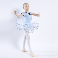 Robe de Ballet TuTu pour enfants, Costumes de danse de justaucorps de gymnastique, vêtements d'entraînement, vêtements de Performance pour filles