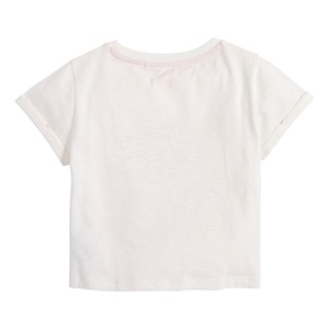 Top d'été en coton écologique de meilleure qualité pour filles T-shirt classique personnalisé sérigraphié pour enfants - Product Image 2