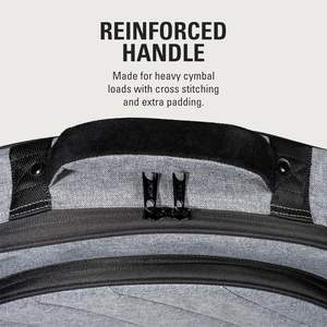 Free sample Cymbal Bag, Double Layer Cymbal Gig Bag with 6mm Padded Dividers, Carry Handles and Backpack <b>Straps</b> - Product Image 2