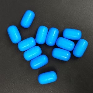 蓝色 3/4 英寸 EPS 泡沫浮球，用于波姆帕诺海浪钓鱼，耐盐水，多种颜色可供选择 - Product Image 1