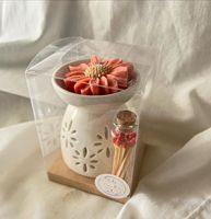 Diffuseurs d'huiles essentielles en céramique personnalisés en gros, brûleurs de cire pour la relaxation intérieure et les cadeaux d'affaires