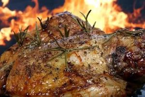 Barbecue au charbon de bois portable commercial de 29 pouces, fumoir extérieur sans fumée en céramique, barbecue en acier inoxydable de 29 pouces pour poulet - Product Image 6