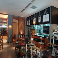 Service de rénovation complète de pub commercial, aménagement complet du bar, design d'intérieur, éclairage LED personnalisé