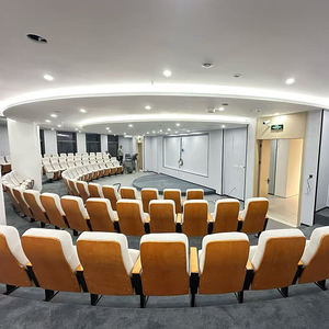 로고 디자인 현대 접이식 시네마 강당 의자 소파 좌석이있는 강의 극장 좌석 - Product Image 2