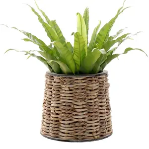 hot sale Wicker weaving grass weaving flower pot willow basket Nordic style