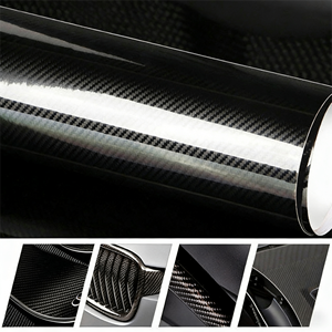 Vinilo Adhesivo de Fibra de Carbono <span class=keywords><strong>3D</strong></span> 4D 5D 6D para Automóviles, Rollo de 1.52m * 28m para Protección Interior y Decoración Exterior - Product Image 5