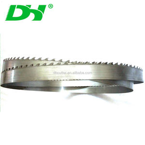 Lames <span class=keywords><strong>de</strong></span> scie à ruban en alliage avec pointes en carbure TCT pour couper le bois dur et le <span class=keywords><strong>teck</strong></span>, pour scies à ruban horizontales et verticales - Product Image 1