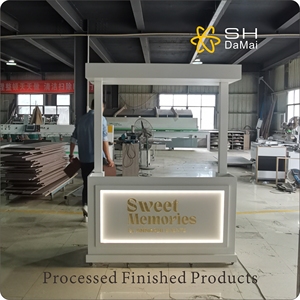 Tùy Chỉnh Bền Bằng Gỗ Hiển Thị Giỏ Hàng Có Thể Gập Lại & Các Bên Thực Phẩm Di Động Gian Hàng Thị Trường Gian Hàng Bán Hàng Di Động Đứng Thực Phẩm Giỏ Hàng - Product Image 6