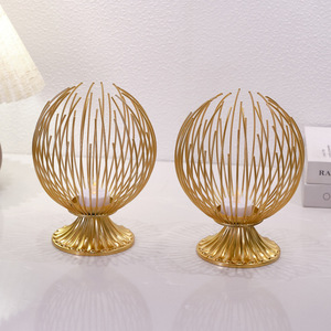 Taller Hedgehog <b>Candlestick</b> Iron Candle Holder Durable Home Decoration - Product Image 3