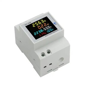 D52-2066 kỹ thuật số năng lượng tần số <span class=keywords><strong>Meter</strong></span> 6 trong 1 AC Monitor Single phase LCD Volt Amp kWh tần số <span class=keywords><strong>Meter</strong></span> - Product Image 3