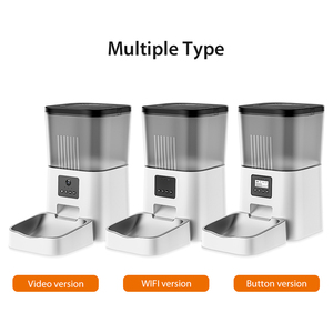 Üretim satmak görsel pencere akıllı köpek ses kaydı ile kedi maması dağıtıcı besleme kasesi 4L otomatik evcil hayvan besleyici - Product Image 2