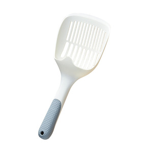 Pelle à litière pour chat en plastique blanc de grande taille, écologique - Product Image 1