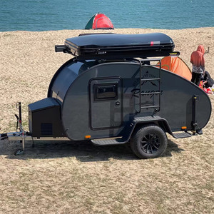 Petite <span class=keywords><strong>remorque</strong></span> de camping Petite caravane de camping-car Offroad Teardrop Camper Trailers - Product Image 4