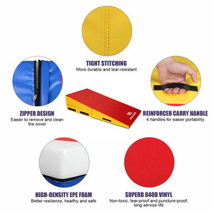 Matelas de <span class=keywords><strong>gymnastique</strong></span> pliable pour enfants, équipement de <span class=keywords><strong>gymnastique</strong></span> directement des fabricants, <span class=keywords><strong>tapis</strong></span> de <span class=keywords><strong>gymnastique</strong></span> inclinable pour l'entraînement - Product Image 6