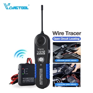 VDIAGTOOL V210 Automotive Circuit Tester Car Repair Cable Wire Tracker Tracers Analyzer 6-42V Short/Open Finder Plastic 2 Years