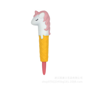 Pu <b>Foam</b> Unicorn Stress Relief Toy Cartoon Molding <b>Craft</b> Gift Decor - Product Image 5