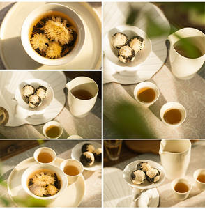 Vente en gros <span class=keywords><strong>Assortiment</strong></span> 11 saveurs <span class=keywords><strong>Thé</strong></span> noir roulé <span class=keywords><strong>à</strong></span> la main Combos <span class=keywords><strong>de</strong></span> fleurs Beautiful Detox Tea Ball Flowers Tea Blooming - Product Image 4