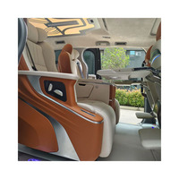 Sièges d'Avion VIP de Luxe pour Mercedes Benz Sprinter Van V Class W447 en Cuir Nappa, Angle Réglable, Couleur Personnalisable, Siège de Voiture