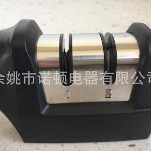 Aiguiseur de couteaux de cuisine NuoTen, manuel, en acier inoxydable, avec meule diamantée multi-grains, pour usage domestique - Product Image 3