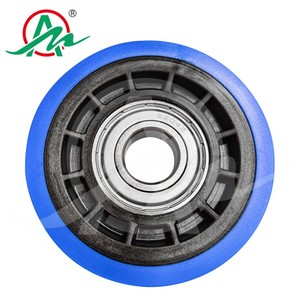 Chất lượng cao băng tải hệ thống nhôm lõi băng tải vành đai hướng dẫn con lăn bánh xe - Product Image 3