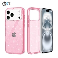 Étui de téléphone de luxe transparent en PC TPE, design sportif, antichoc, qualité supérieure, vente en gros pour iPhone 18 Pro Max