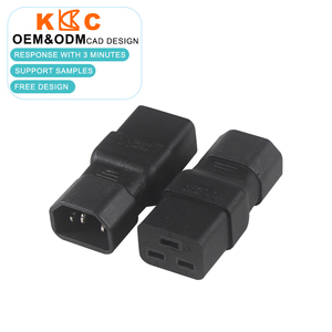 สายไฟ KC-017 IEC C14 ถึง C19 ทองแดงแท้ 100% ผลิตจาก PVC ได้มาตรฐาน RoHS สำหรับเซิร์ฟเวอร์ PDU ชุดจ่ายไฟ - Product Image 2