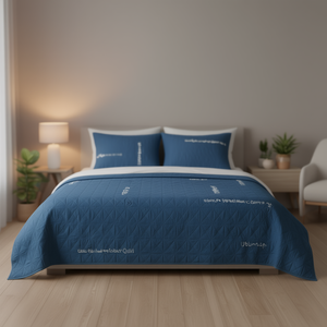 Edredón Ultraligero Vianney Individual 235x180 cm Cobalto Reversible de Microfibra para Uso Doméstico en Todas las Estaciones - Product Image 2