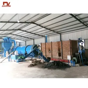 Leading Technology Brewer Grain Spent Rotary Drum Dryer Wet Beer Bran Dryer For Animal Feeds