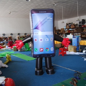 KeepFuns - Mascota Inflable <span class=keywords><strong>Gigante</strong></span> Personalizada para Teléfono Inteligente, Teléfono Móvil Inflable Grande para Promoción de Marcas de Telecomunicaciones y Exhibición en Eventos - Product Image 1