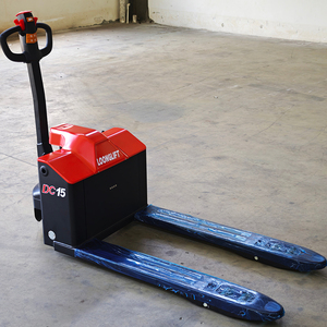 1.5 2 Ton Electric Pallet Truck Walk Behind Pallet Jack With LCD Display Maintenance Free Battery For Narrow Aisle Warehouse - Product Image 3