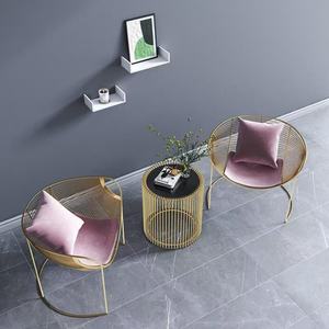 Modern Home Dining <b>Chair</b> with Comfortable <b>Cushion</b> Stainless Steel Frame <b>for</b> Bedroom Hotel Leisure-Home Living Room Lounge <b>Chair</b> - Product Image 5