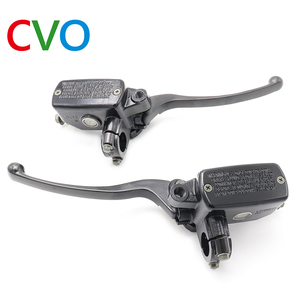 Accessoires <span class=keywords><strong>de</strong></span> moto à usage général en alliage d'aluminium Trou <span class=keywords><strong>de</strong></span> montage 22mm Leviers <span class=keywords><strong>de</strong></span> frein gauche et droit d'embrayage <span class=keywords><strong>de</strong></span> <span class=keywords><strong>guidon</strong></span> - Product Image 1