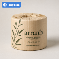 Papier toilette personnalisé Arrania, usine OEM ODM, marque privée, pâte de bois vierge, doux, épais, écologique, distributeur recherché, vente en gros