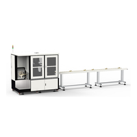 Máquina CNC para Procesamiento de Barras Colectoras, Alimentación Servo Automática, Doblado Vertical Plano ±0.1mm, Punzonado y Corte 3 en 1, Dobladora de Barras de Cobre