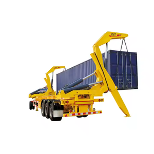 Grúa Semirremolque <span class=keywords><strong>Autocargable</strong></span> MQH37A con Elevador Lateral de Contenedores, Capacidad de Elevación de 37 Toneladas y Control Remoto Inalámbrico - Product Image 1