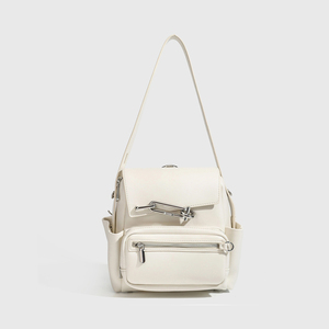 Fabrication OEM de sacs en cuir vegan personnalisés, sacs à dos de marque pour femmes, sacs à dos de grande capacité pour filles - Product Image 3