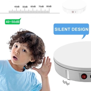 Điện xoay bàn xoay cho nhiếp ảnh, 360 độ cơ giới xoay hiển thị đứng cho video đạo cụ chụp - Product Image 2
