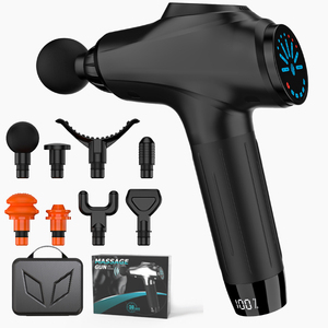 4800mAh Pistolen massage gerät mit bürstenloser 30-Gang-Motormuskelmassagepistole für Körper anwendungen - Product Image 1