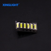XINGLIGHT 1.5A SMD Chip 10W 15W Cerámica 1860 9,6 V para faros delanteros de automóviles 5500K 7000K LED Beads