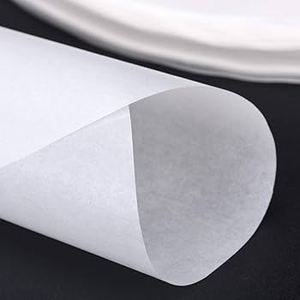 Papel de Hornear de Lujo con Recubrimiento de Pulpa para Uso Industrial en Alimentos, Pasteles, Pizzas, Pan, Papas Fritas, Papel Pergamino para Empacar - Product Image 1