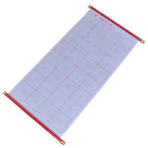 Respetuoso del medio ambiente reutilizable chino caligrafía agua por escrito de <span class=keywords><strong>pergamino</strong></span> con marco para principiantes - Product Image 1