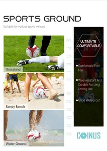 Футбольный мяч из искусственной кожи <span class=keywords><strong>5</strong></span> размеров с красочным принтом, Подарочный мяч для мероприятий и школьных тренировок - Product Image 5