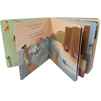 Pabrik Cetak Buku Papan Bayi Kustom Ramah Lingkungan Buku Cerita Anak dari Karton Layanan Cetak Offset Grosir