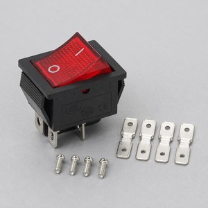 สวิตช์เปิด/ปิดเครื่องมือไฟฟ้า RS404 6A 250V แบบมินิ <span class=keywords><strong>3</strong></span> ทาง ไฟสีแดง สำหรับเครื่องเชื่อม รุ่น T85 - Product Image 5