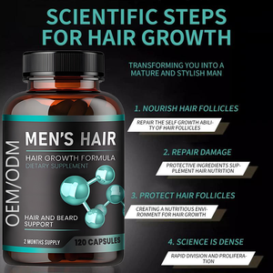 ตัวป้องกันการเจริญเติบโตของเส้นผมของผู้ชายสารเพิ่มความหนาของเส้นผมผลิตภัณฑ์เสริมการเจริญเติบโต - Product Image 5